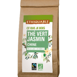 Thé vert jasmin (Ethiquable) 110g
