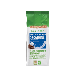 Café moulu décaf Ethiopie (Ethiquable) 250g