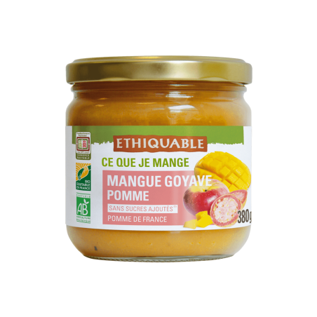 Purée mangue-goyave-pomme (Ethiquable) 380g
