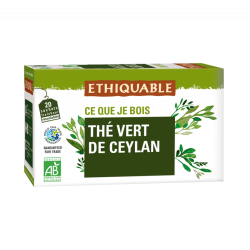 Thé vert de Ceylan (Ethiquable) 36g