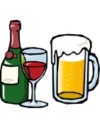 Vin, bières, alcool